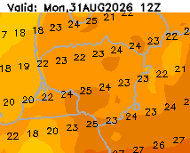Temperatūra +108 val.