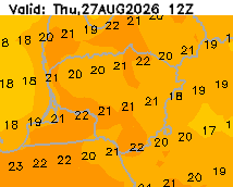 Temperatūra +12 val.