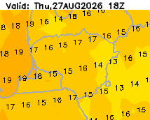 Temperatūra +18 val.