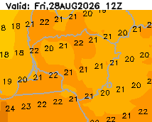 Temperatūra +36 val.